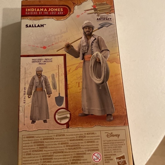 Indiana Jones Adventure Series Raiders of the Lost Ark  Build An Artifact Sallah - Picture 3 of 4